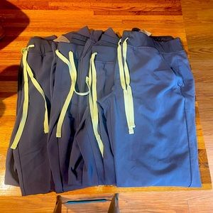 Figs Scrub Bottom - Zamora Joggers - Size M/P - Space Navy.  2 pairs.